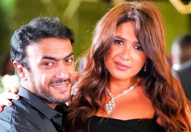 ياسمين عبد العزيز وأحمد العوضى