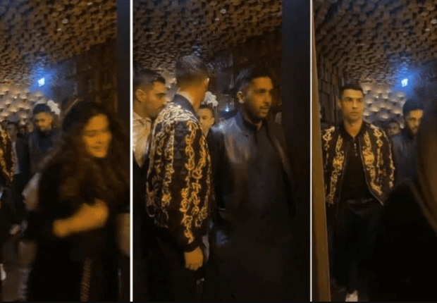كريستيانو رونالدو يظهر في مطعم ياباني في الرياض !