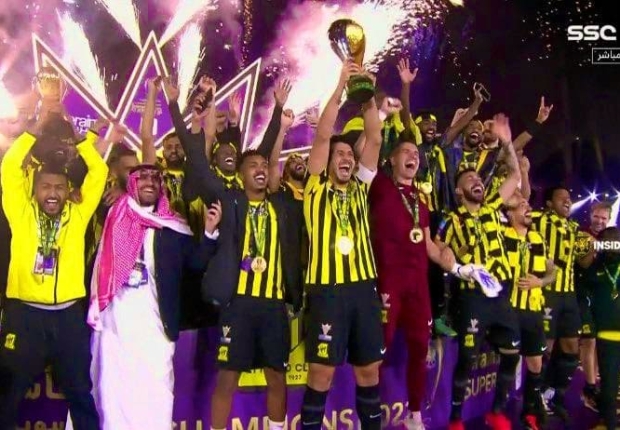 الاتحاد بطلاً لكأس السوبر السعودي