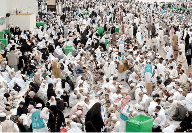 الاجواء الرمضانية في الكعبة الشريفة