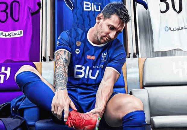 تعرف على موعد تقديم الهلال لاعبه ليونيل ميسي