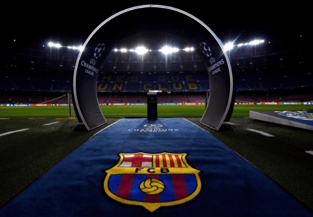 هل يشارك برشلونة في دوري أبطال أوروبا ؟