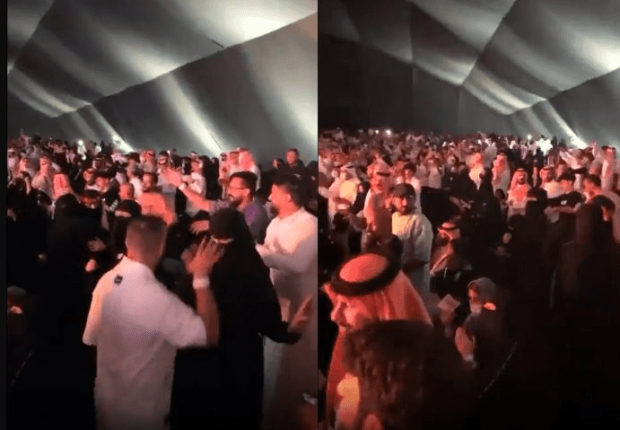 حفل راقص في السعودية
