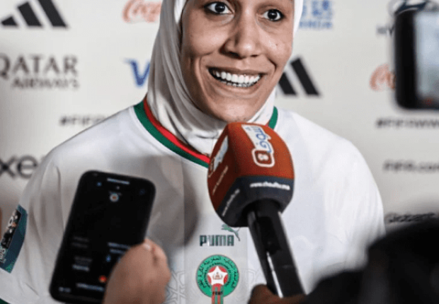 المغربية نهيلة بنزينة