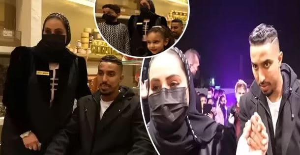 شاهد زوجة اللاعب سالم الدوسري