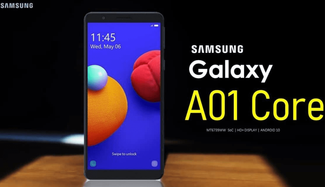 مواصفات هاتف a01 core