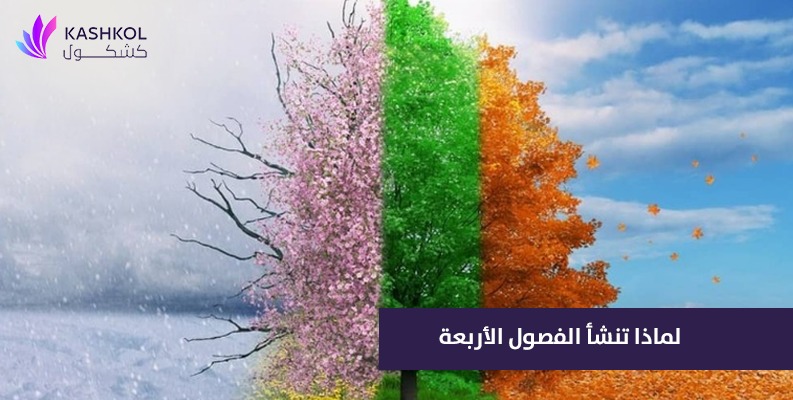 لماذا تنشأ الفصول الأربعة ؟