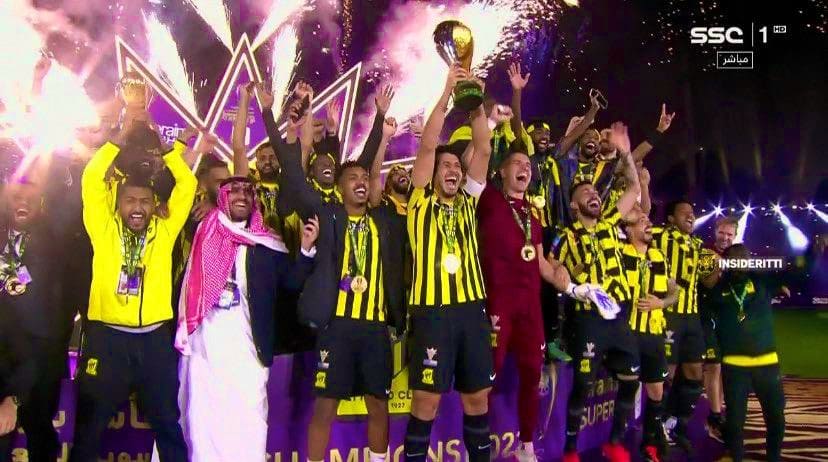 الاتحاد بطلاً لكأس السوبر السعودي