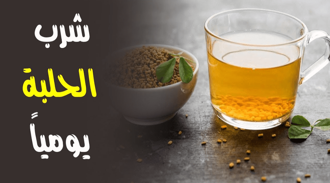 فوائد شرب الحلبه